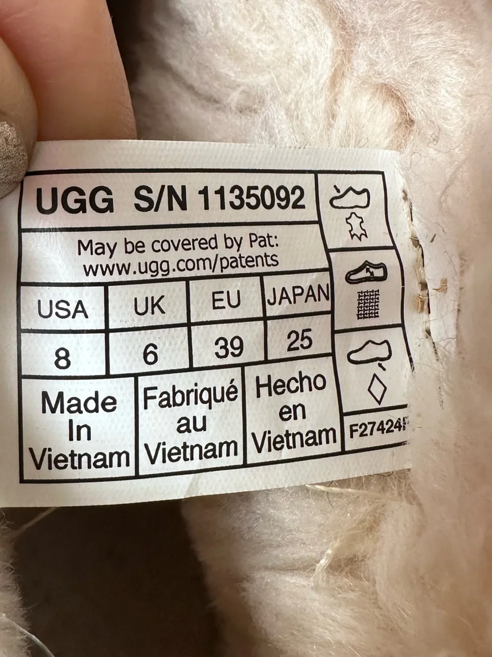 UGG Classic Ultra Mini Platform Chestnut Color Size 8